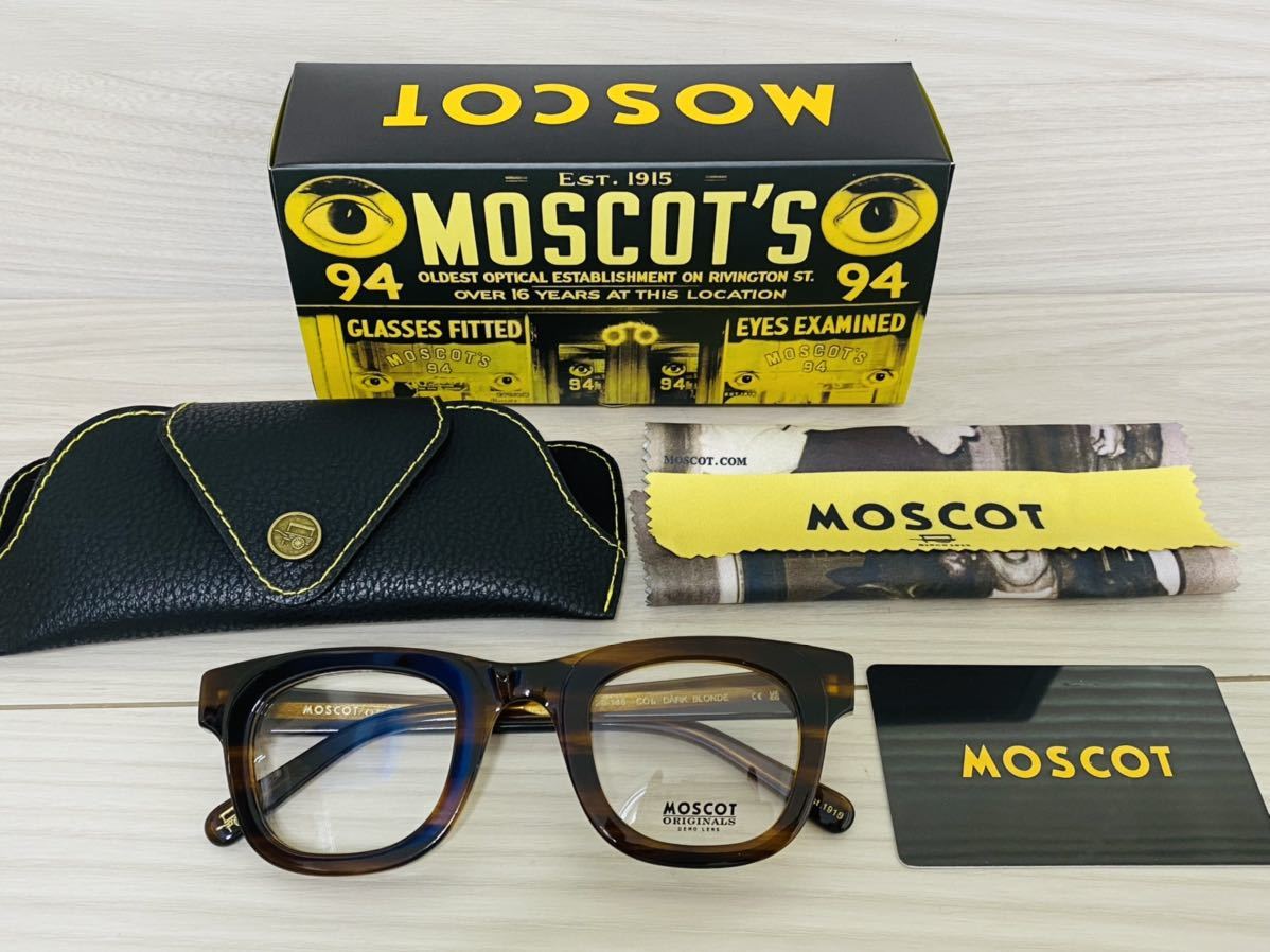 Sản phẩm MOSCOT モスコット☆FRITZ☆伊達眼鏡 スクエア ウェリントン