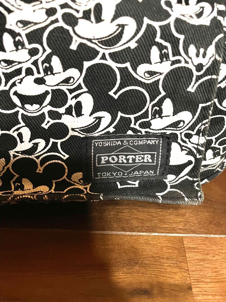 希少 PORTER ミッキー ディズニー ウエストバッグ Disney BEAMS 希少 PORTER ミッキー ディズニー ウエストバッグ Disney BEAMS