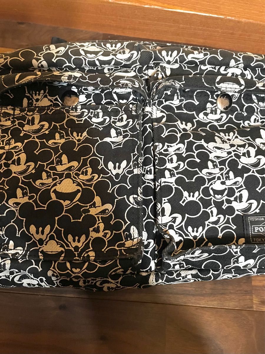 希少 PORTER ミッキー ディズニー ウエストバッグ Disney BEAMS 希少 PORTER ミッキー ディズニー ウエストバッグ Disney BEAMS