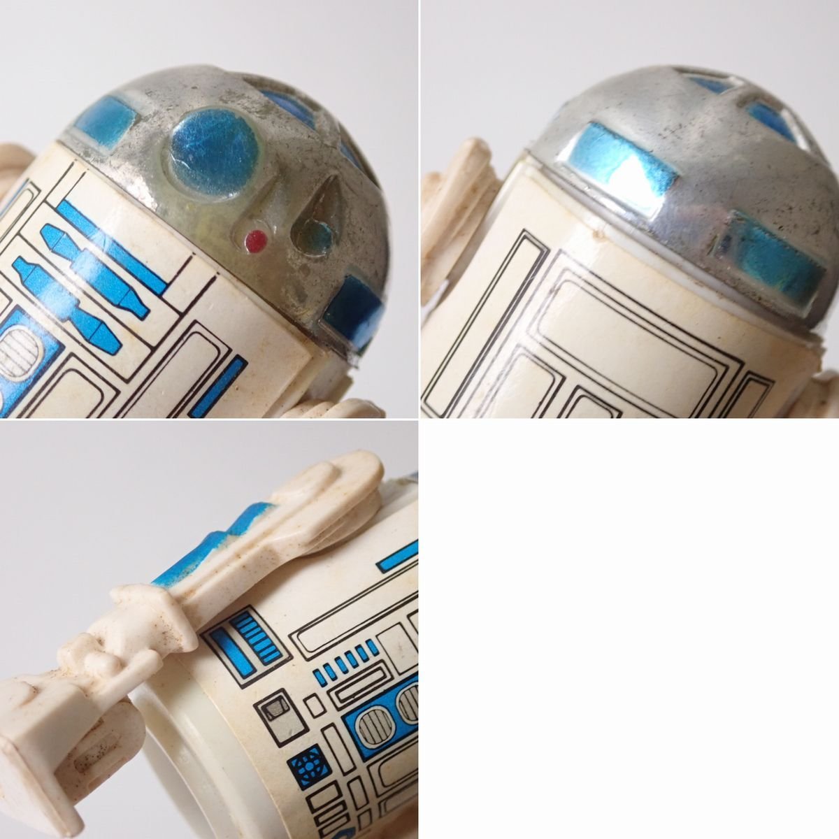 ★当時物 ポピー ワールドヒーロー スターウォーズ帝国の逆襲 S-3 R2-D2/アールツーディーツー フィギュア/外箱付き&1925800025_画像7