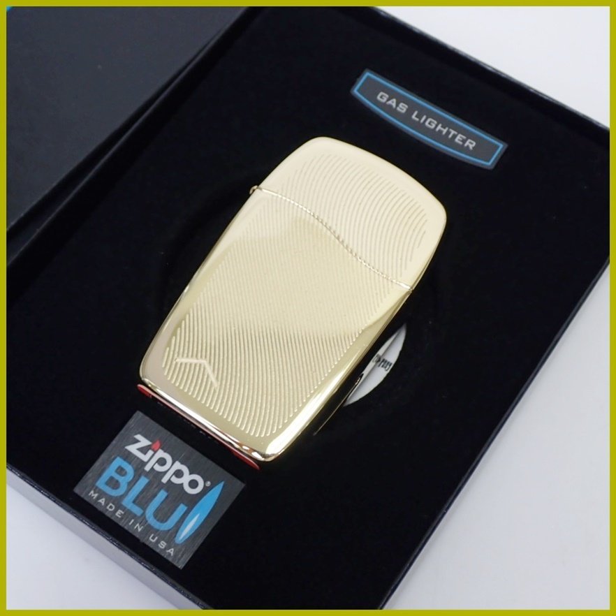 ☆1円 未着火品 Zippo/ジッポー BLU Marlboro/マルボロ ガスライター