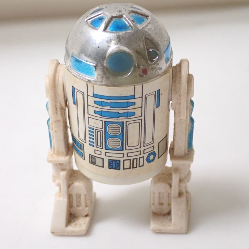 ★当時物 ポピー ワールドヒーロー スターウォーズ帝国の逆襲 S-3 R2-D2/アールツーディーツー フィギュア/外箱付き&1925800025_画像2