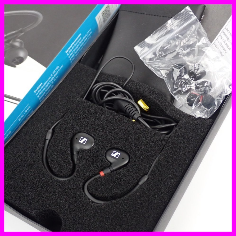最初の Sennheiser/ゼンハイザー ☆美品 IE インイヤーモニター