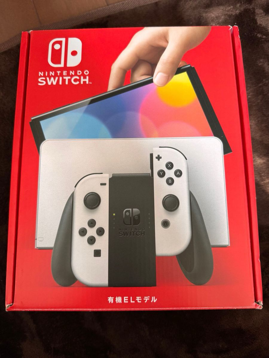 ニンテンドー Switch 本体 ホワイト 美品 中古 即日発送 ACのみ正規品