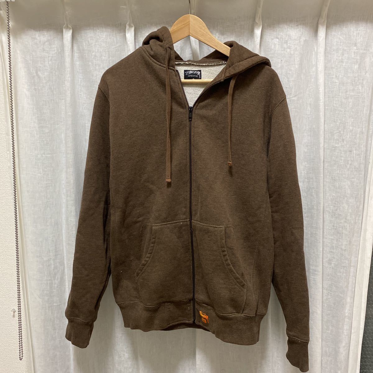 超激レアカラー 90s 00s old stussy ジップ パーカー ステューシー