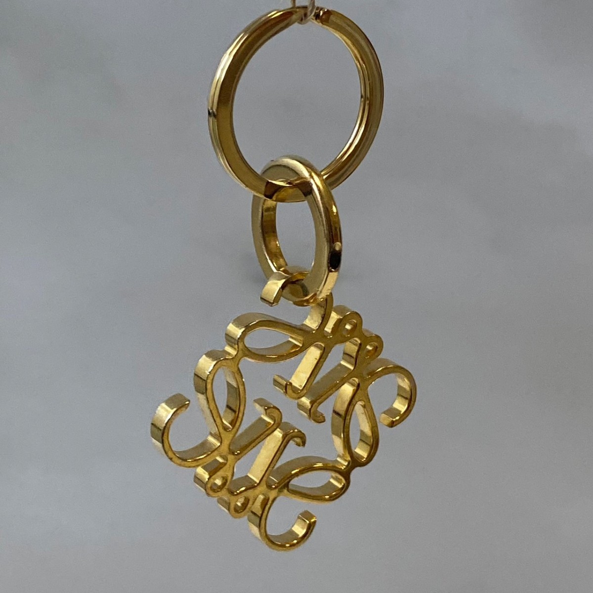 0982 LOEWE ロエベ アナグラム キーホルダー キーリング 0982 LOEWE ロエベ アナグラム キーホルダー キーリング