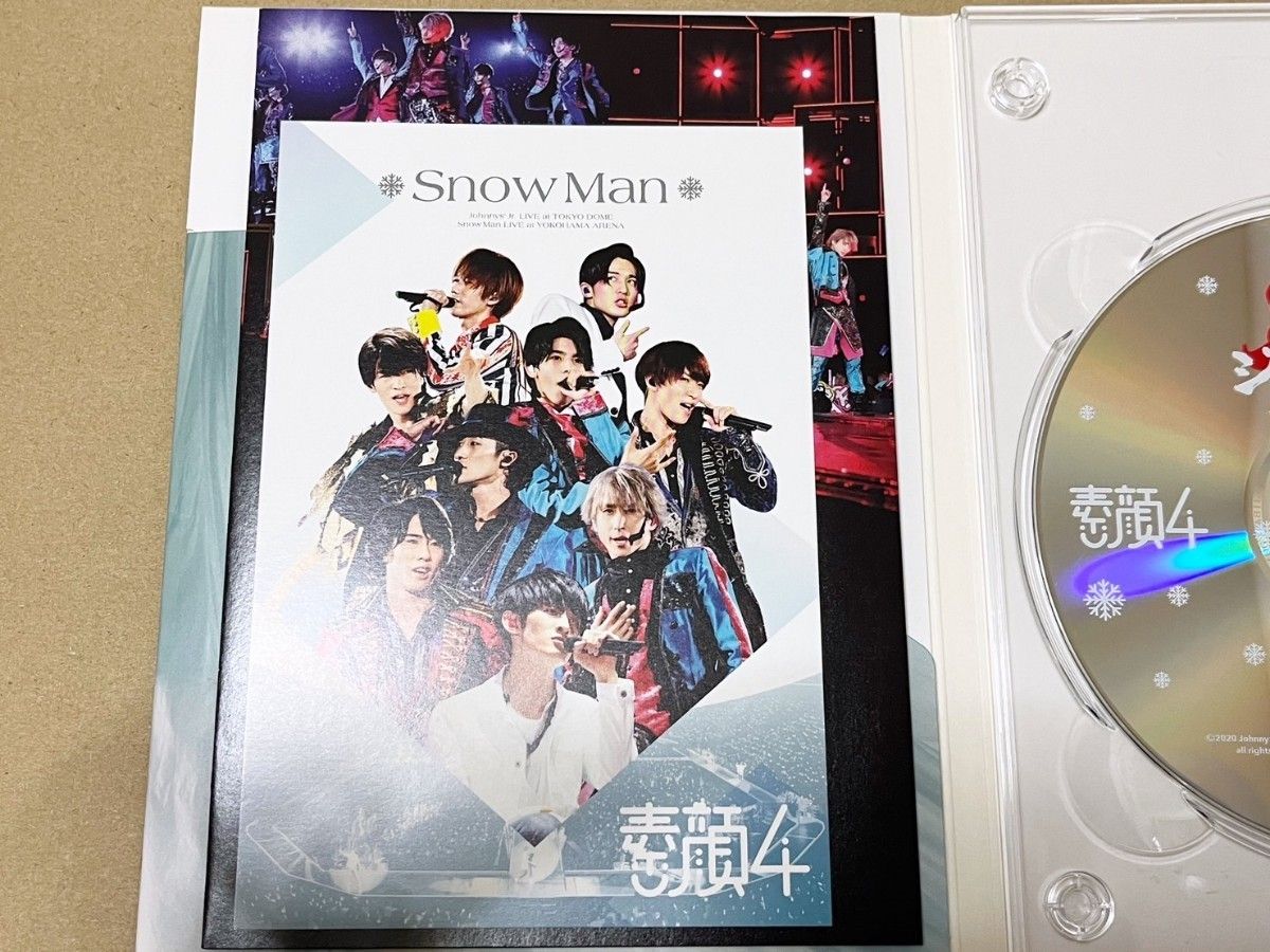 Snow Man 【素顔4】DVD3枚組 期間限定生産盤 正規品-