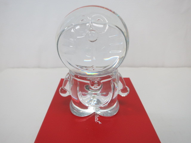 品質が完璧 ☆美品☆Baccarat/バカラ ドラえもん（置き物） バカラ