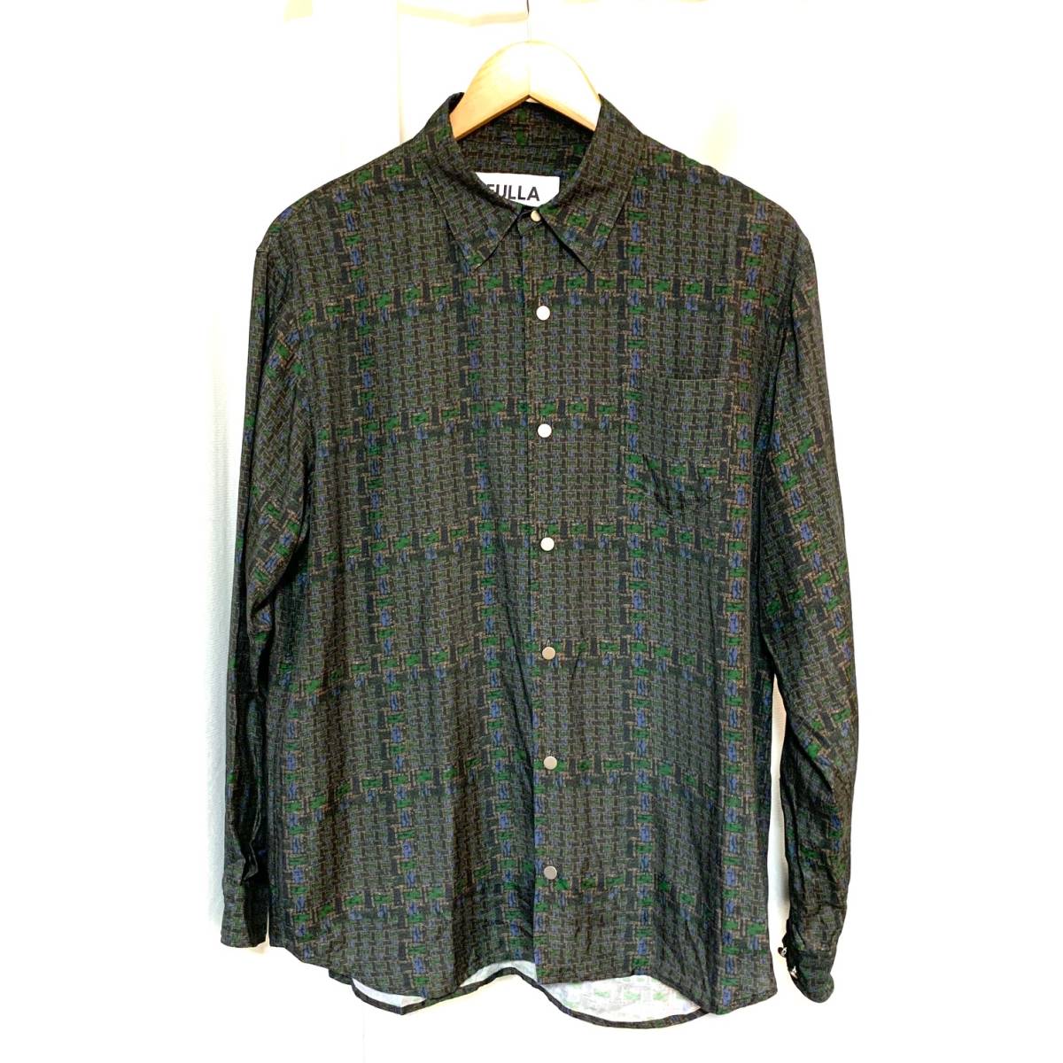 【EULLA】TRANSCRIPTION SHIRT / 22SS / 新品 / 定価39,600円_画像1