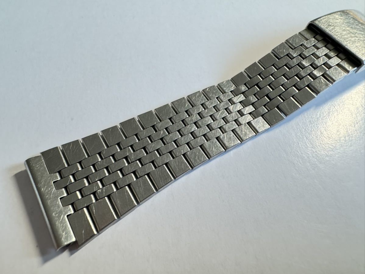 ALBA ステンレスベルト ラグ幅19mm用　アルバ　stainless steel bracelet ベルト　時計　セイコー　SEIKO @7_画像2