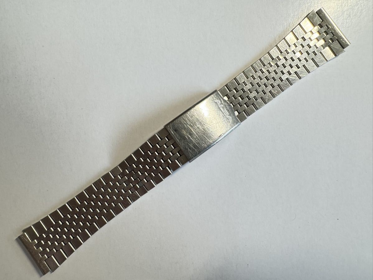 ALBA ステンレスベルト ラグ幅19mm用　アルバ　stainless steel bracelet ベルト　時計　セイコー　SEIKO @7_画像4