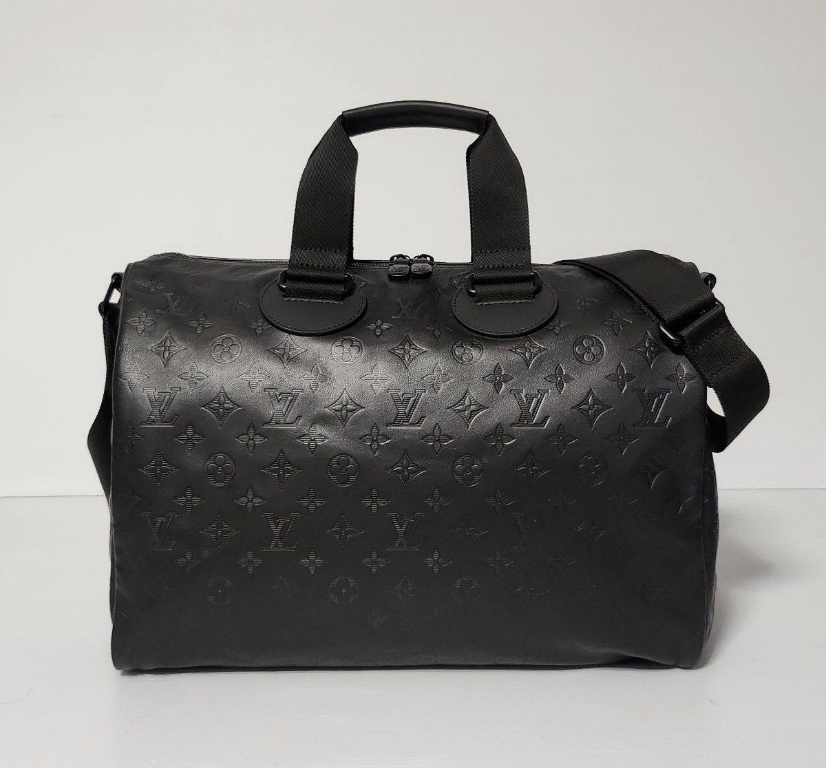 50%off 未使用品 LOUIS VUITTON ボストンバッグ スピーディー・バンドリエール40 モノグラム シャドウ 2wayショルダー M43696 ルイヴィトンの画像1