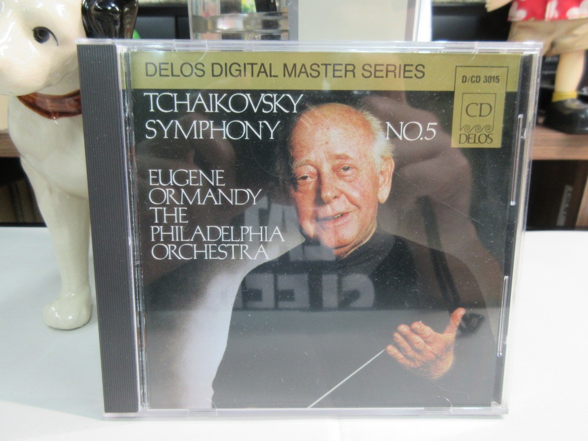 緑3｜★CD / DELOS / CBS SONY初期盤 ★チャイコフスキーTCHAIKOVSKY：symphony NO.5｜Eugene Ormandy　オーマンディ　フィアデルフィア_画像1