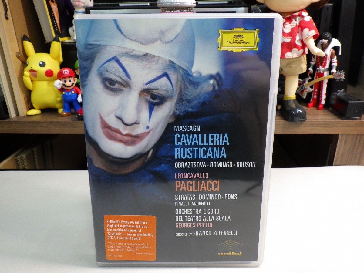 緑3｜★DVD / DG GER★「CAVALLERIA／PAGLIACCI」｜GEORGES PRETRE ジョルジュ・プレートル　スカラ座_画像1