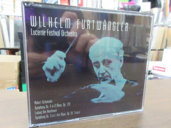 天10//2CD///無傷 米盤 ベートーヴェン 交響曲第3番 シューマン 交響曲第4番／フルトヴェングラー（Wilhelm Furtwangler）