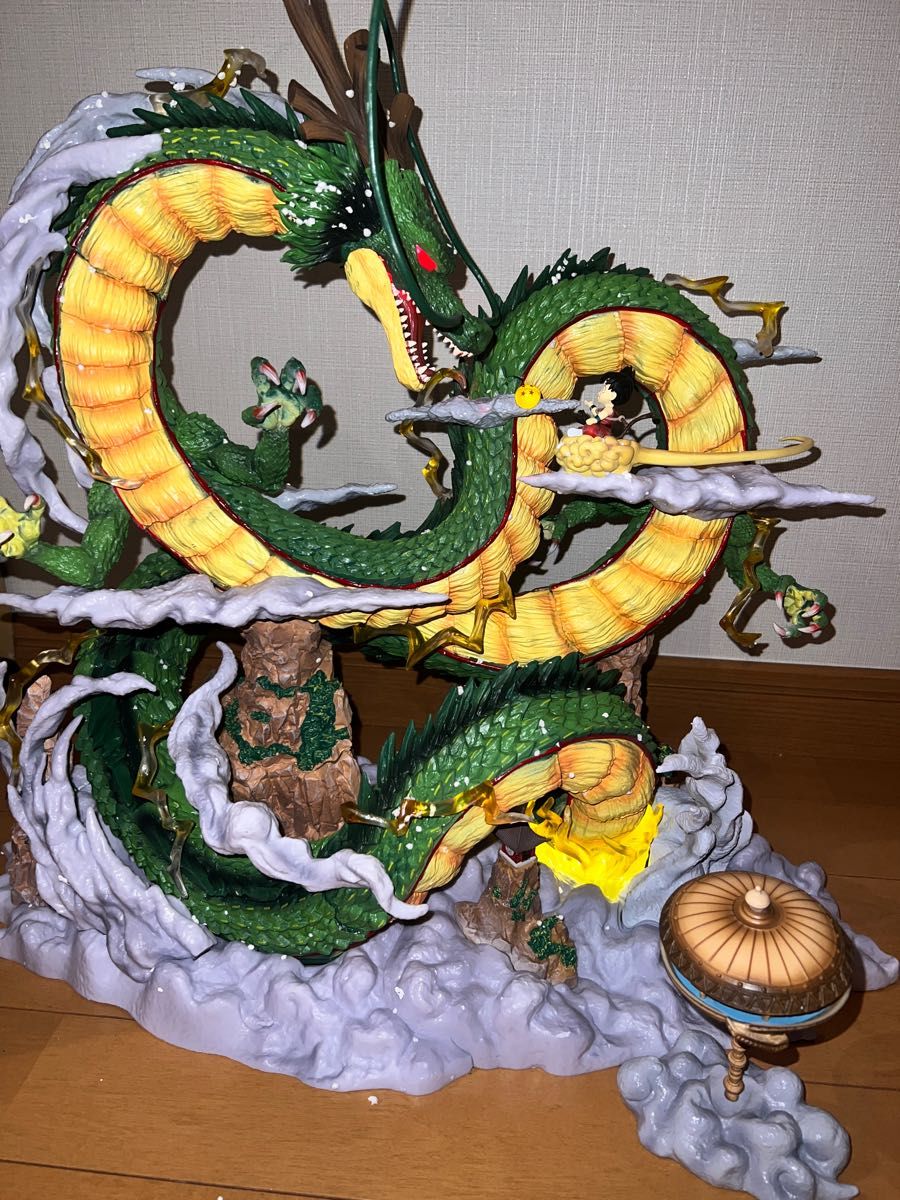 ドラゴンボール 神龍 フィギュア ガレキ 幼少期の悟空 ライト ドラゴンボール 神龍 フィギュア ガレキ 幼少期の悟空 ライト