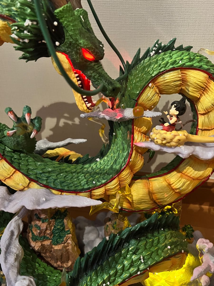 ドラゴンボール 神龍 フィギュア ガレキ 幼少期の悟空 ライト ドラゴンボール 神龍 フィギュア ガレキ 幼少期の悟空 ライト