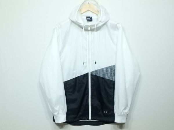 アンダーアーマー 上質！ フーディー ウインドジャケット UA SPORTSTYLE WINDBREAKER L_画像1