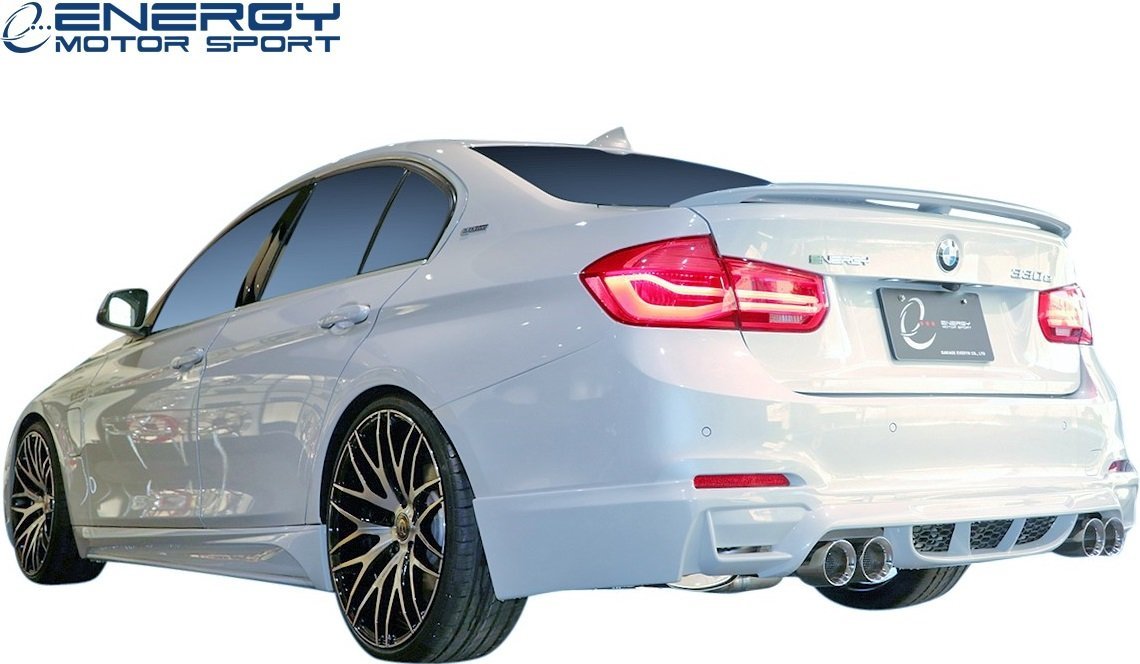 【M’s】 BMW F30 LCI 3シリーズ 後期 (2015y-2019y) ENERGY MOTOR SPORT EVO30.2 フロントバンパーセンターフィン FRP エアロ パーツ 社外_画像9