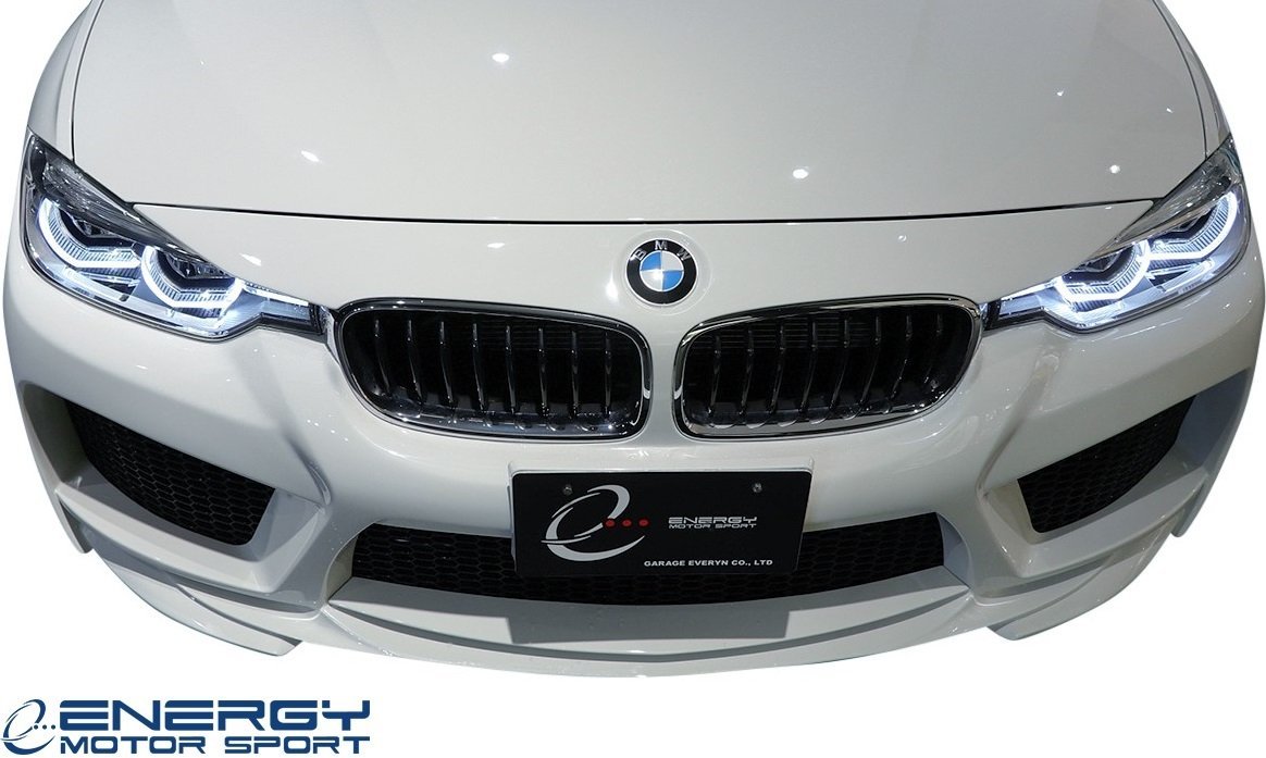 【M’s】 BMW F30 LCI 3シリーズ 後期 (2015y-2019y) ENERGY MOTOR SPORT EVO30.2 ボディキット フルエアロ 4点 FRP 未塗装 エアロ パーツ_画像6