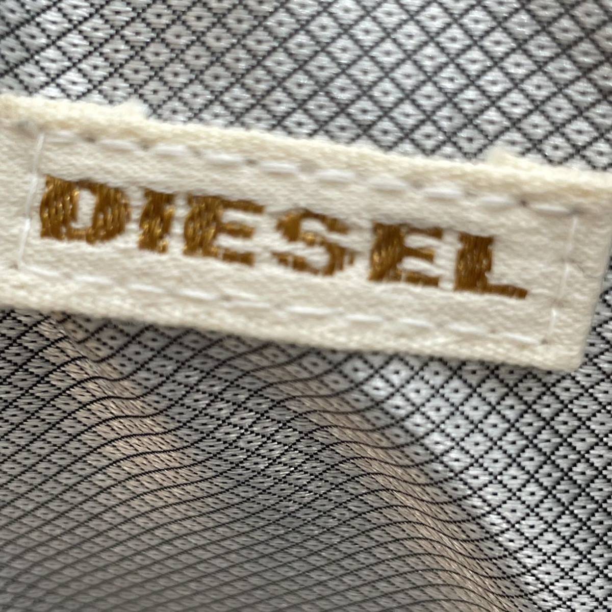 【BN1526】 DIESEL ディーゼル ショルダーバッグ 肩掛け 斜め掛け 調節可能 A4サイズ収納可能 ビジネス 通勤 通学 ブラウン_画像7