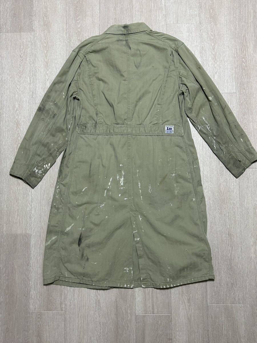 Lee 40s ショップコート ヘリンボーン vintage リー ワーク Lee 40s ショップコート ヘリンボーン vintage リー ワーク