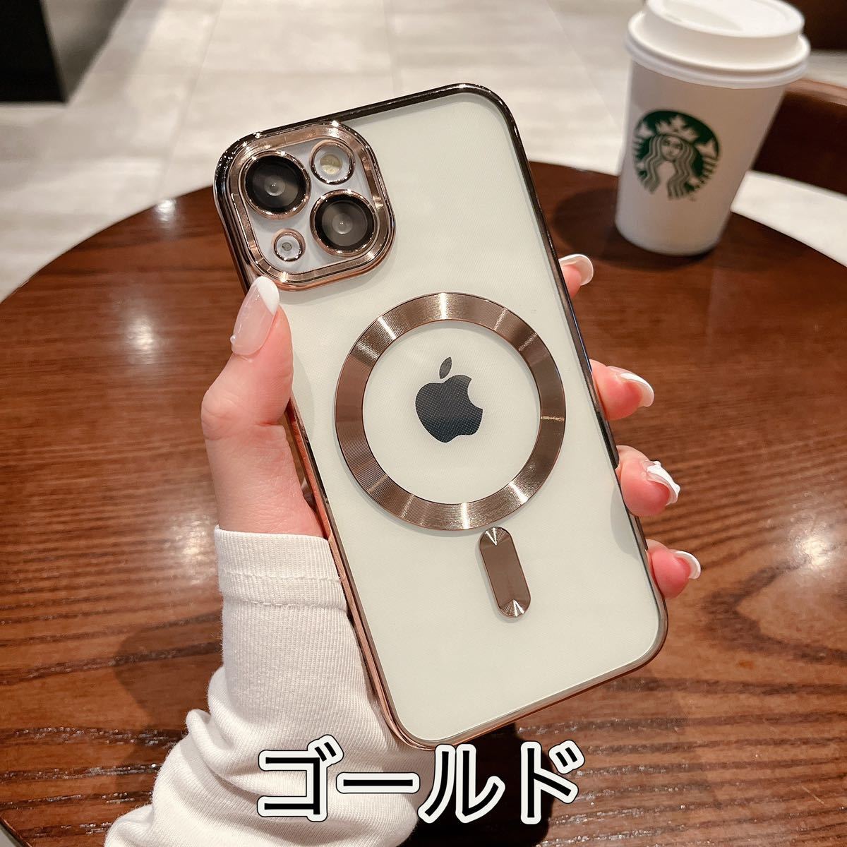 iPhone15 plusソフトケース 透明 MagSafe対応レンズカバー付_画像10