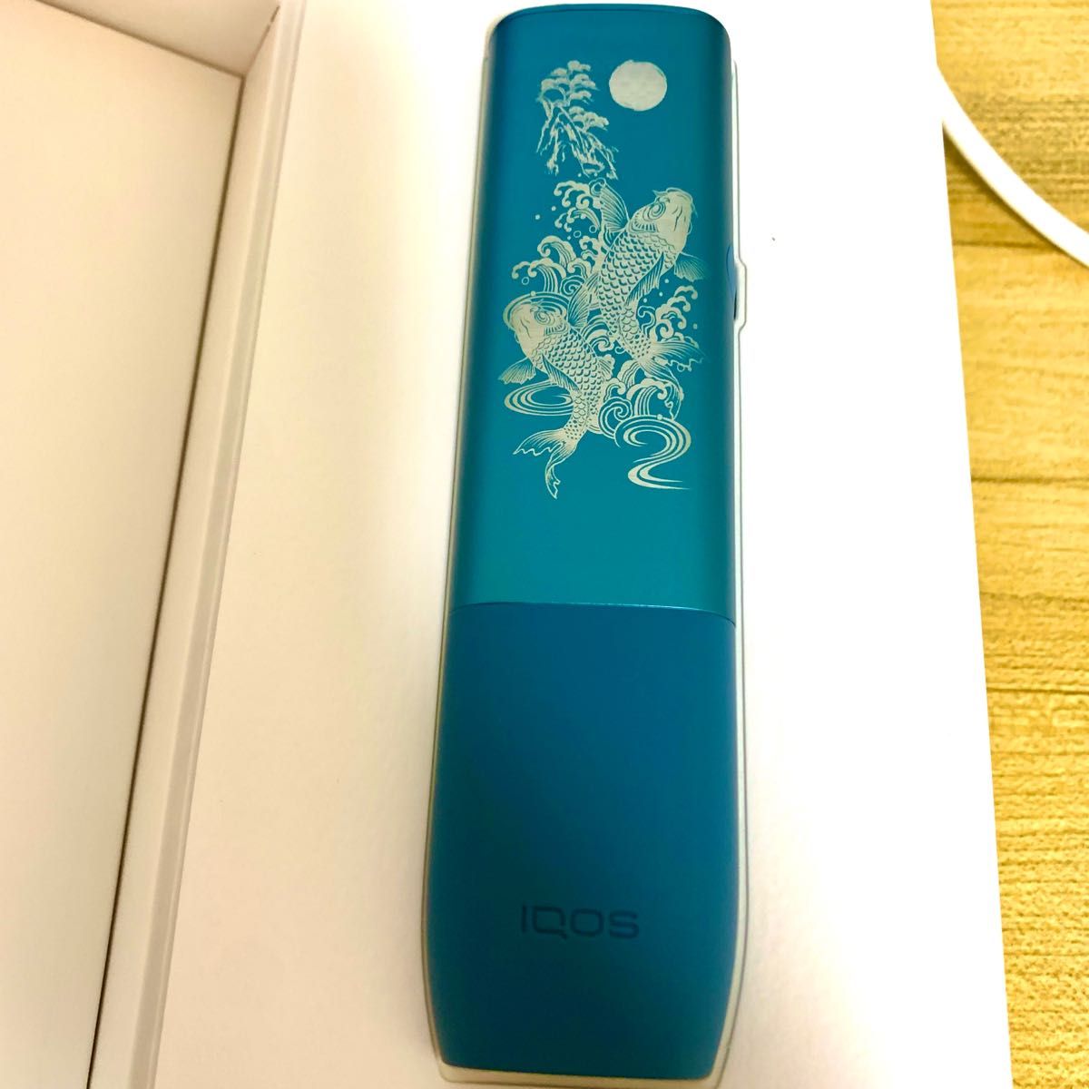 3iQOS ILUMA ONE アイコス イルマ ワン レーザー加工 鯉 滝登り