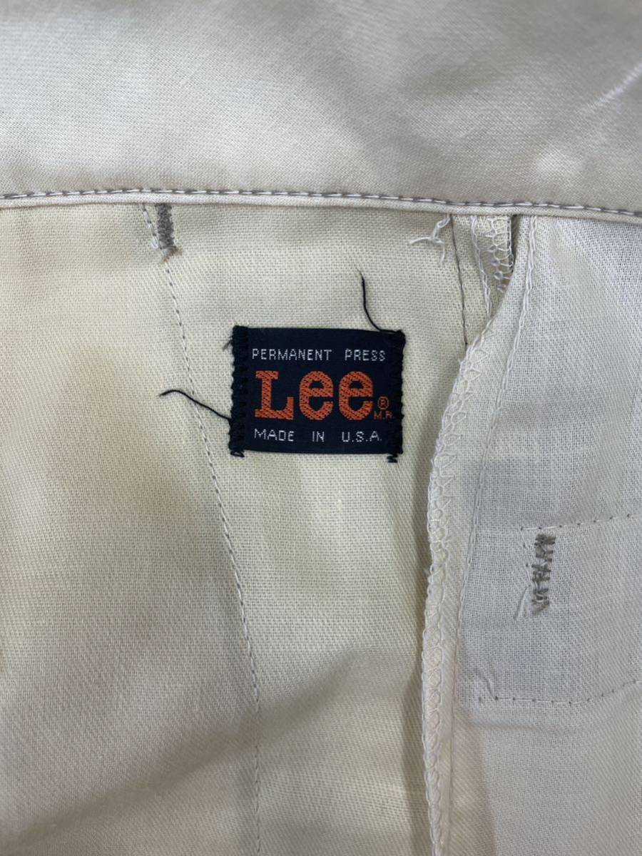 美品 Lee チノパン メンズトラウザーズ ワークパンツ ヴィンテージ-