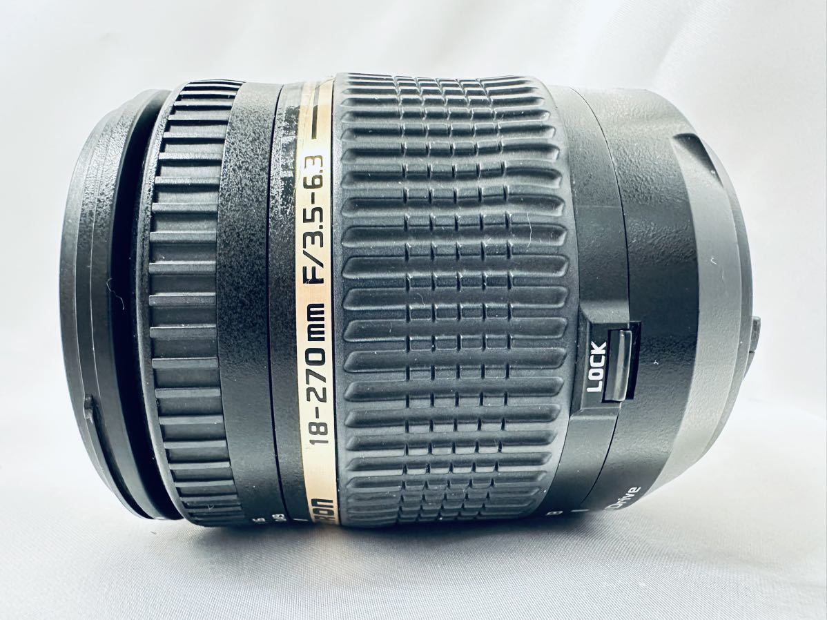 【外観美品】 タムロン Tamron 18-270mm F3.5-6.3 Di II ニコン B008 #L-0131の画像2