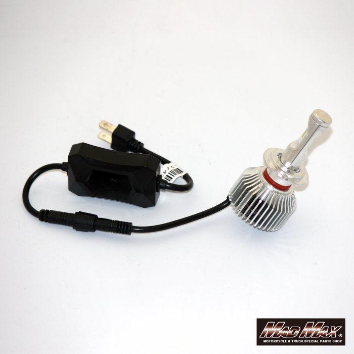 バイク/カー用品 LEDヘッドライト H7 ヘッドライトランプ 6000K ホワイト発光 12V 2個SET/エスティマ カムリ カルディナ【送料800円】_画像1