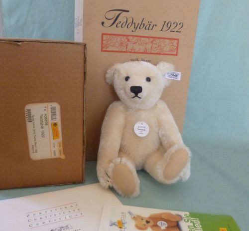 ds1500♪Steiff 2001年世界向け限定Teddy Bear1922レプリカ35cm♪