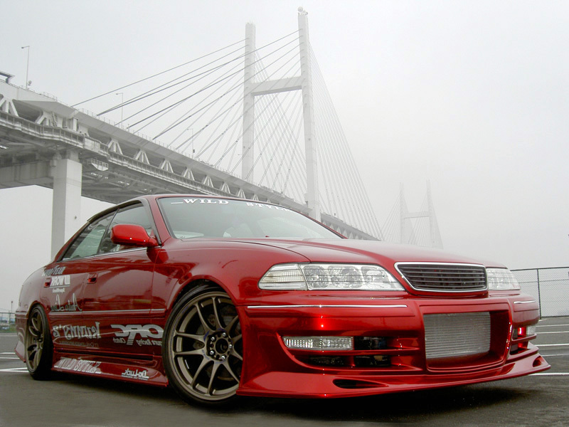 クニーズ マーク2 JZX100 サイドステップ_画像2