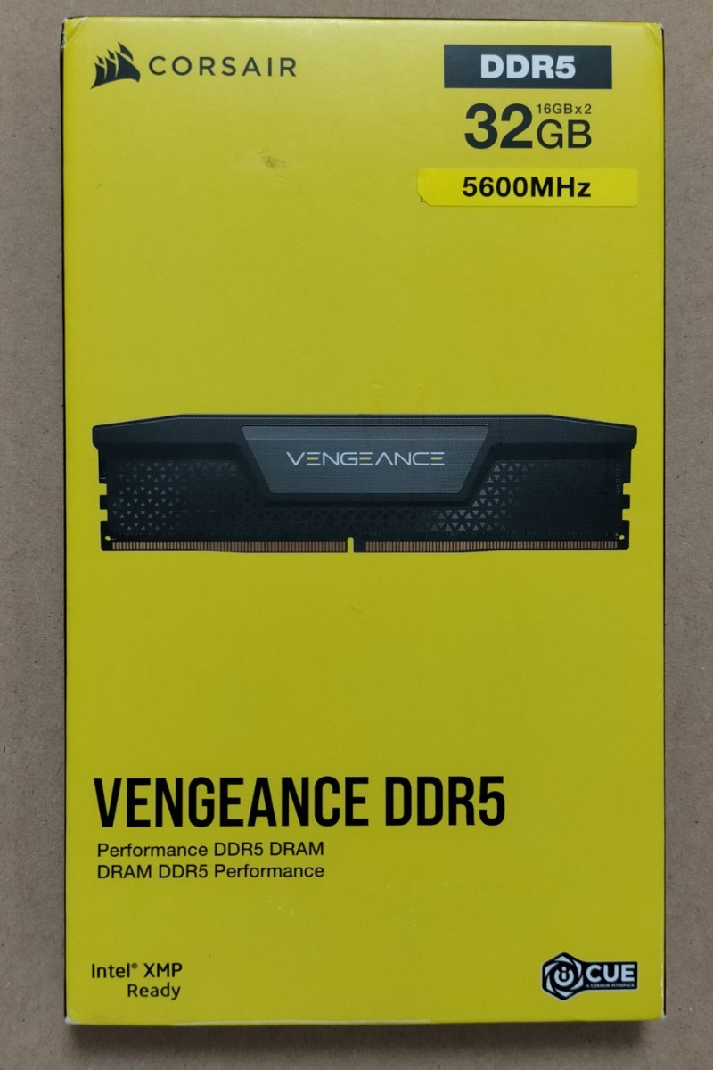 Corsair Vengeance DDR5 5600MHz PCメモリ 16GB 2枚 32GB
