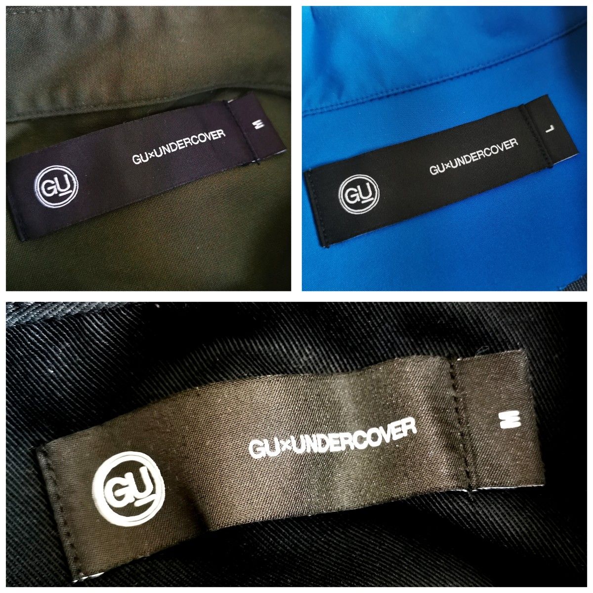 GU × UNDERCOVER コラボ 3点セット ミリタリーシャツ ジャケット