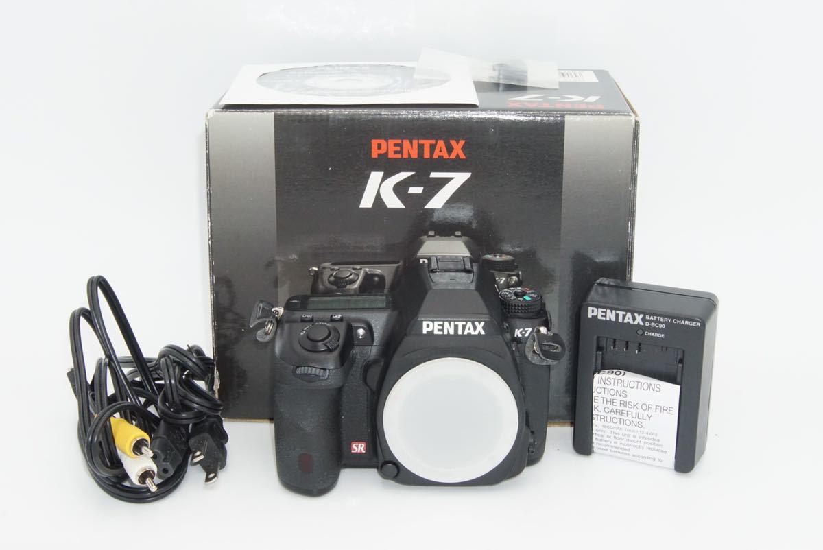 PENTAX ペンタックス K-7 元箱一式-