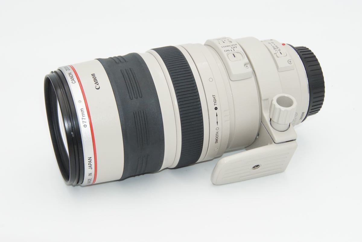 最新 キヤノン CANON EF100-400mm 元箱付き USM IS F4.5-5.6L キヤノン