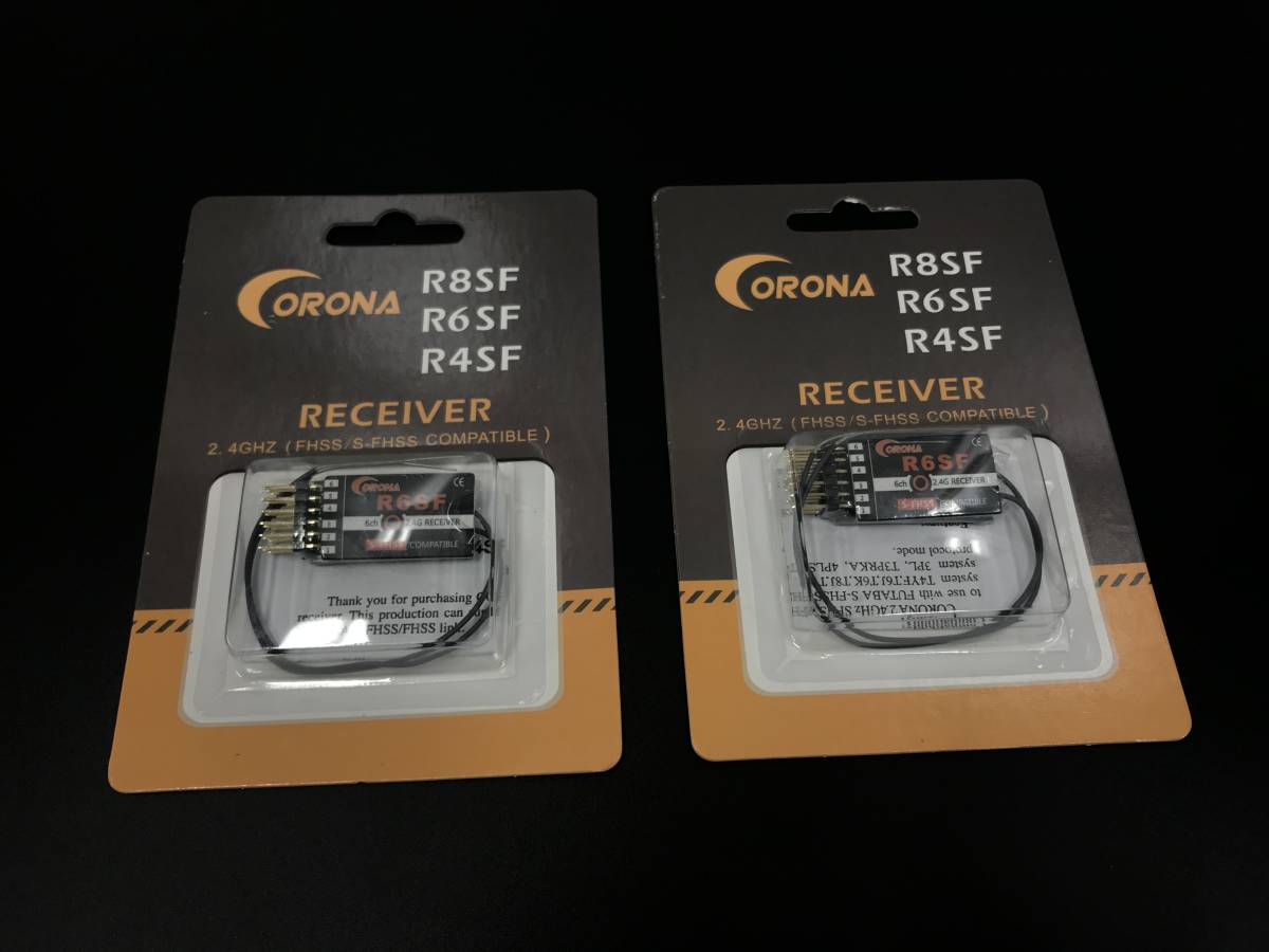 【夏セール　数量限定】 2個セット CORONA R6SF 6CH S.BUS 受信機 2.4G Futaba FHSS/S-FHSS互換 【6K 6J 8J 10J 14SG 16SZ等対応】 @01_画像4