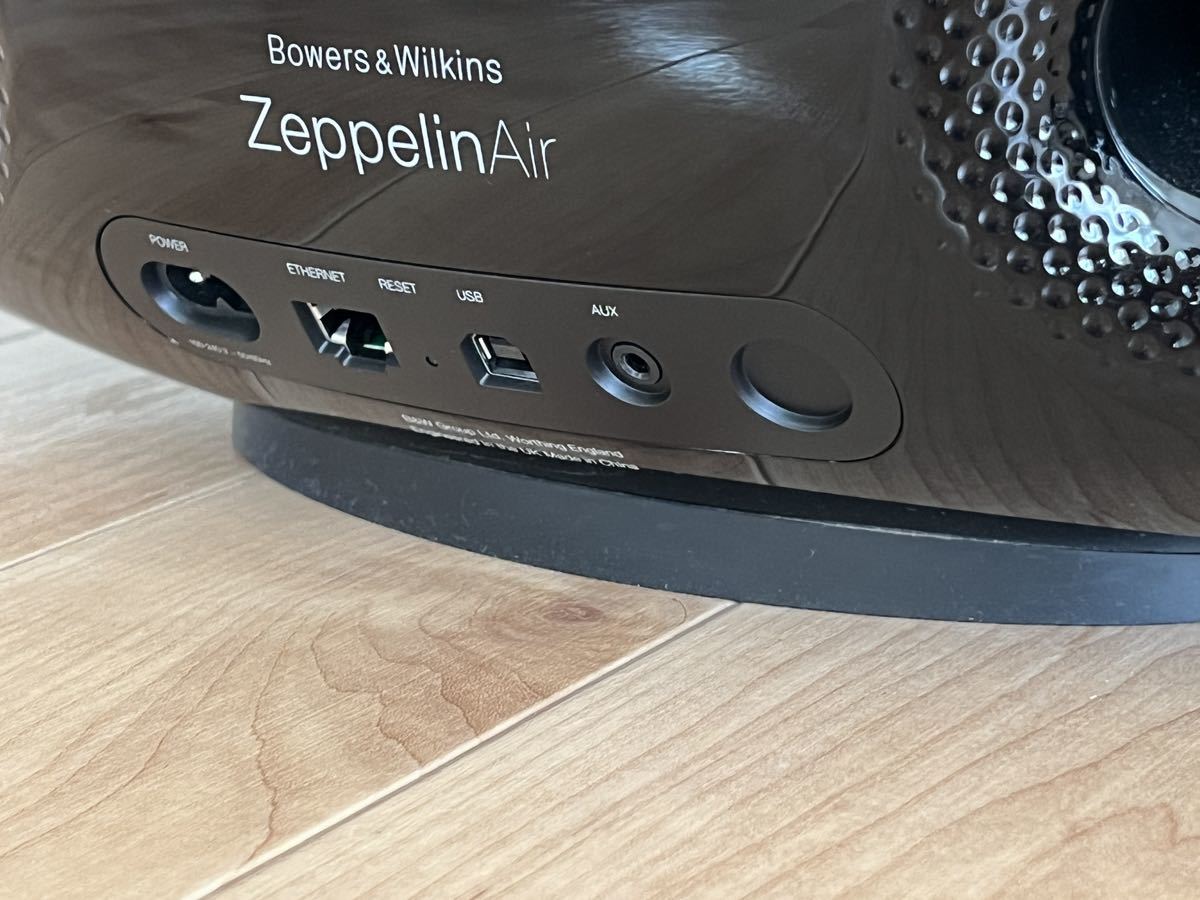 Bowers&Wilkins Zeppelin Air(Lightning connector)/B&W バウワースアンドウィルキンス ツェッペリンエアー ワイヤレススピーカーの画像2