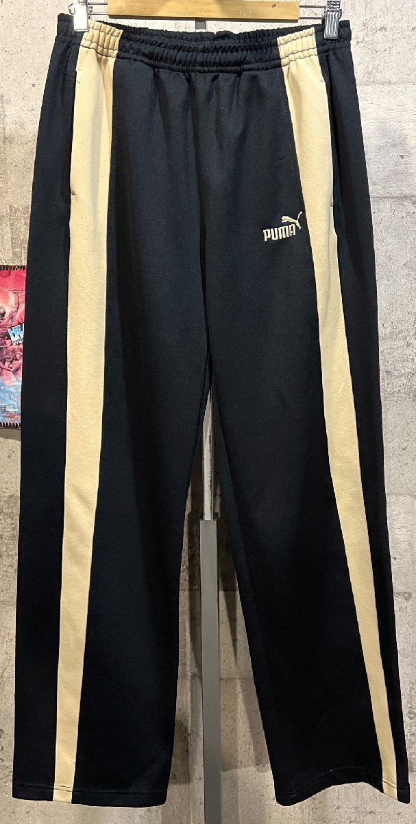 極美品 プーマ レトロ ジャージ 上下セットアップ XL メンズ 黒ベージュ PUMA_画像4