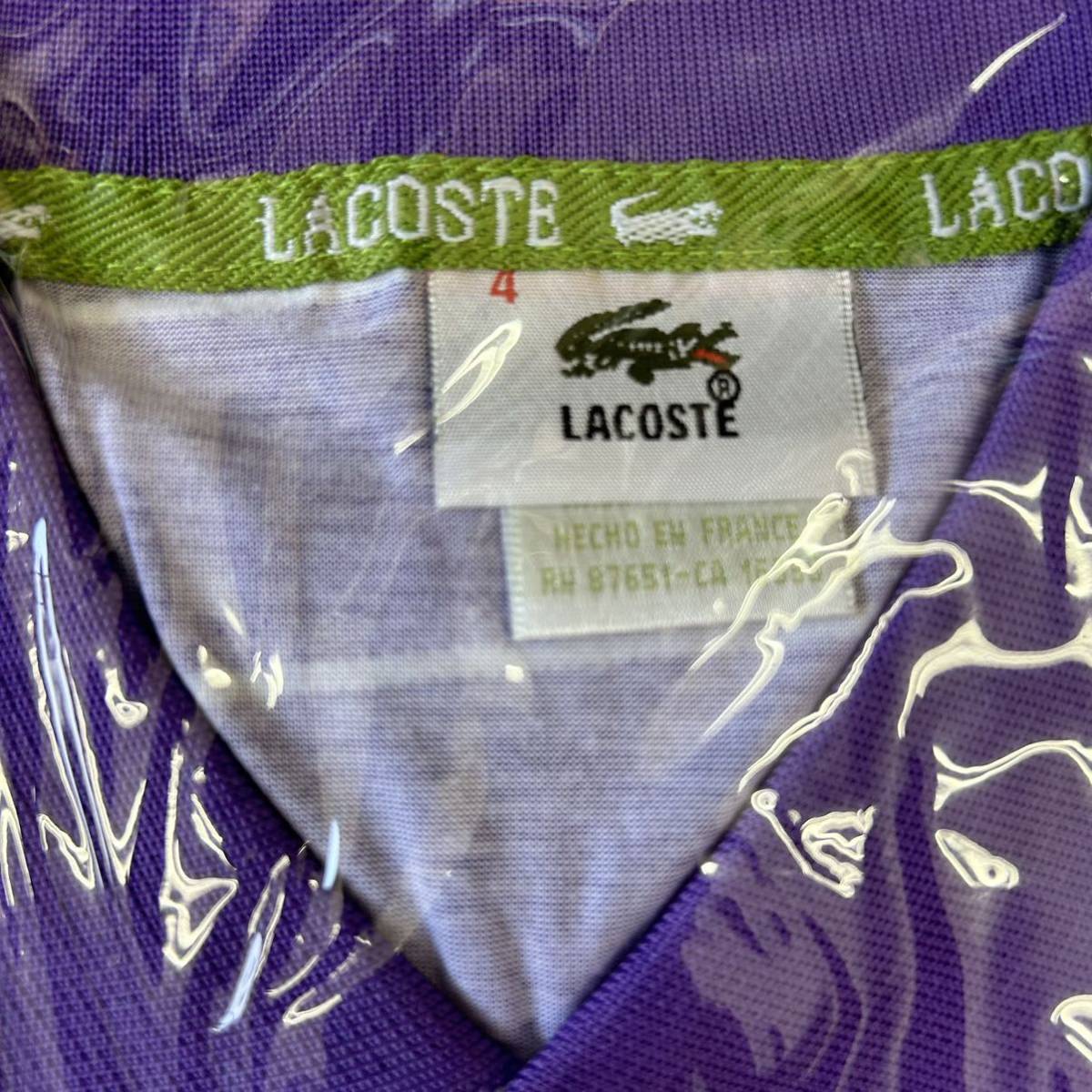 ラコステ LACOSTE ポロシャツ 2枚セット シャツ メンズ ゴルフウェア ゴルフ ファッション 半袖 おしゃれ ウェア 服 スポーツ 新品 Mサイズ_画像5