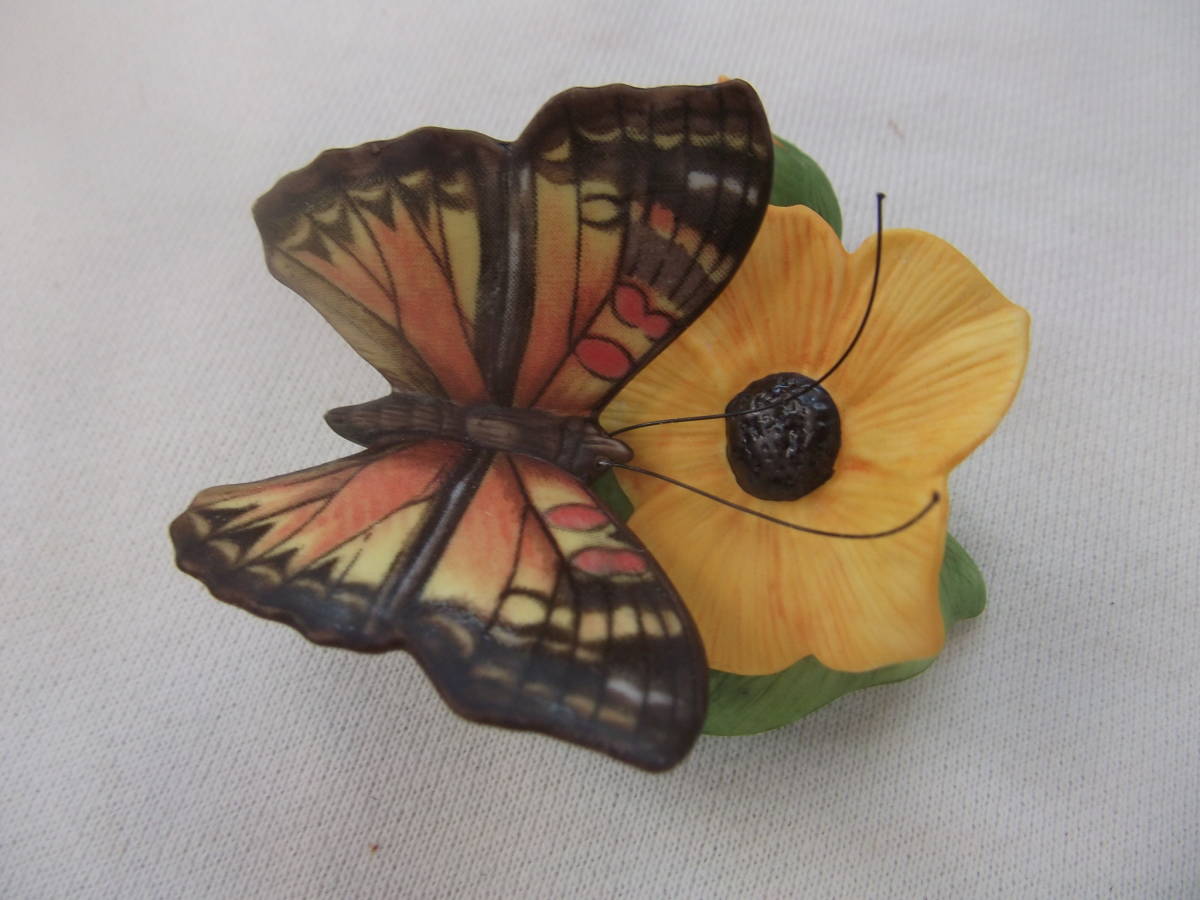FRANKLIN MINT フランクリンミント 世界の蝶 磁器製の画像3