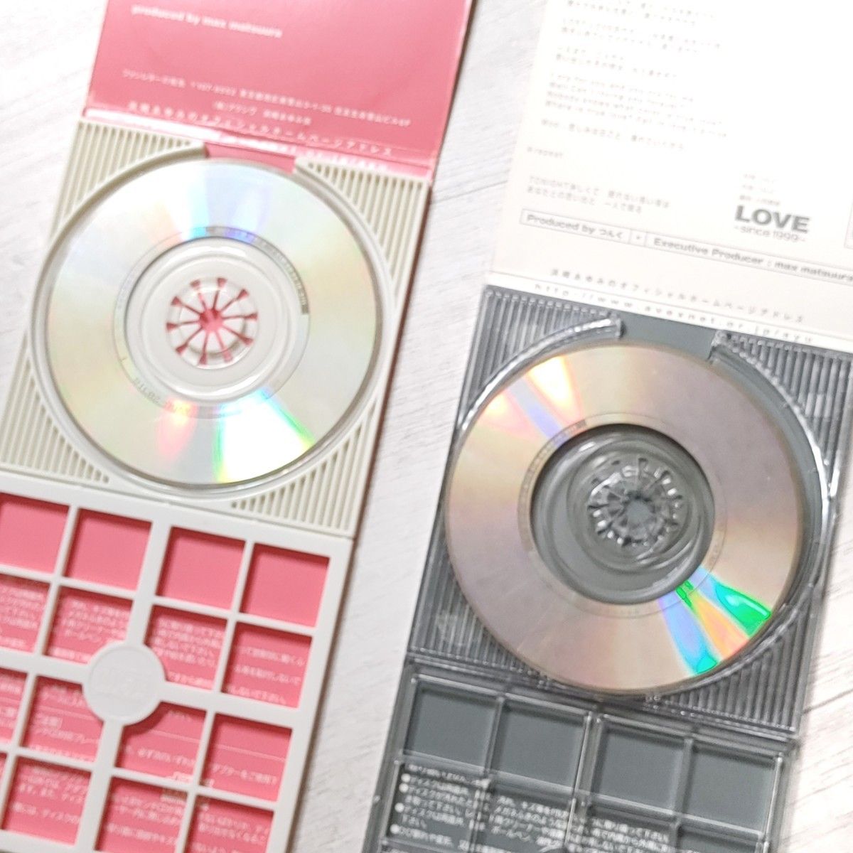 浜崎あゆみ　あゆ　8cmCD　シングル2枚セット　中古品　TO BE　LOVE　送料無料　