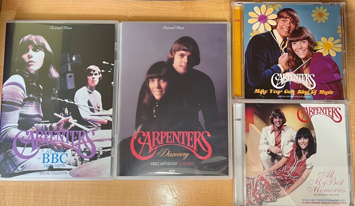 （訳ありセール 格安） カーペンターズ　AT THE BBC 1971-1976 & MAKE YOUR OWN KIND OF MUSIC　他4タイトルセット　(5CD+3DVD)　CARPENTERS Carpenters