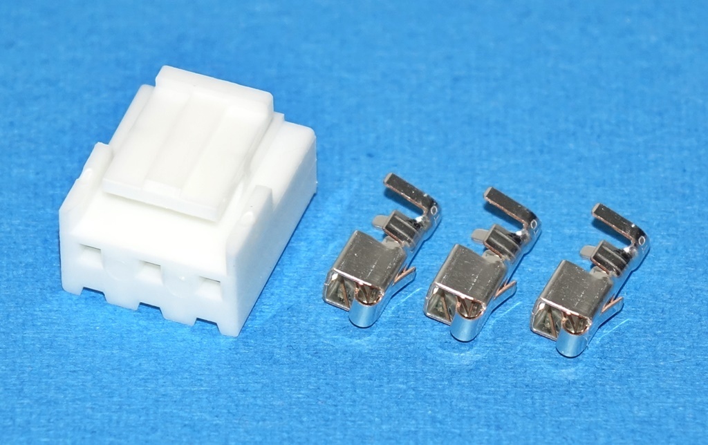 100pcs [International Shipping(SmallPacket/EMS)] VHR-3N AWG#22～18 Disconnectable Crimp style Connectors 3.96mm pitch JST_画像1