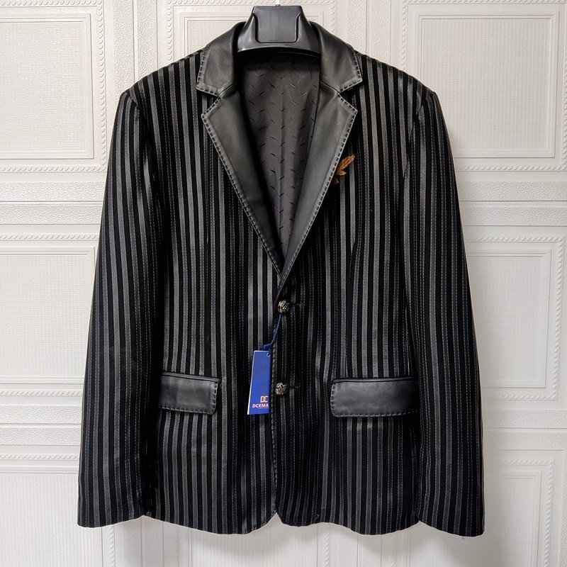 至高の逸品□DCKMANY新品□最高級 羊革テーラードジャケット 至高の逸品□DCKMANY新品□最高級 羊革テーラードジャケット