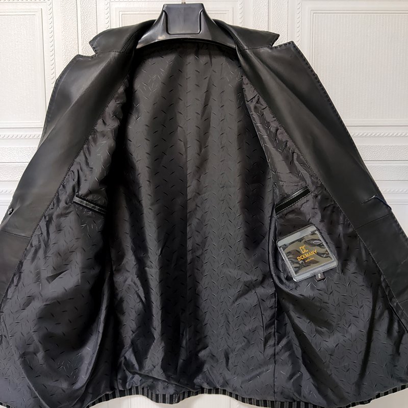 至高の逸品□DCKMANY新品□最高級 羊革テーラードジャケット 至高の逸品□DCKMANY新品□最高級 羊革テーラードジャケット