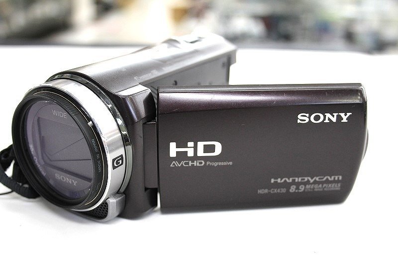 ソニー SONY [訳あり品]デジタルビデオカメラ 543万画素/30倍 HDR-CX430V_画像1