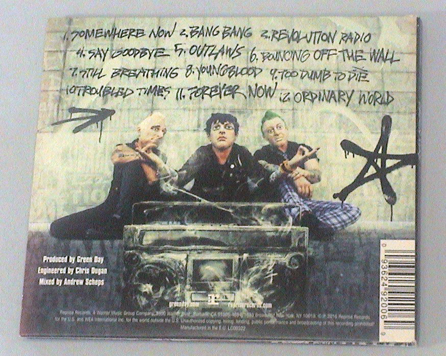 グリーン・デイ　Green Day【REVOLUTION RADIO】輸入盤★CD_画像2