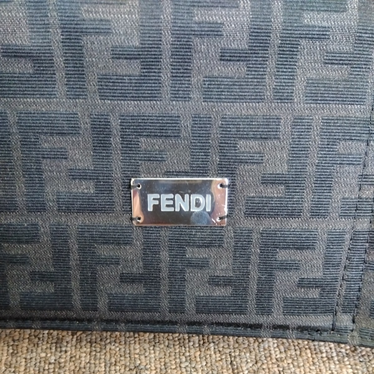 現状品 FENDI casa ディレクターズチェア 折りたたみチェア　50_画像10